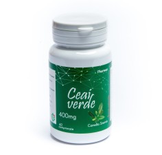Ceai verde, 60 comprimate, Pharmex
