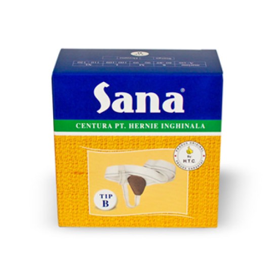 Centură hernie inghinală stanga tip B, mărimea S, Sana