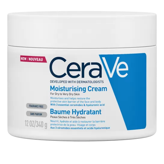 CeraVe Cremă hidratantă pentru fată si corp 340 gr