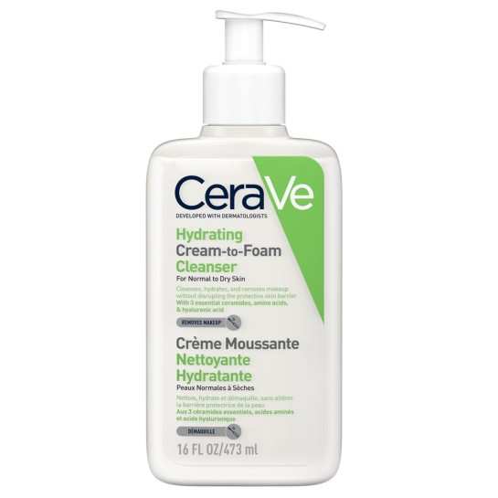 CeraVe crema de curatare spumanta si hidratanta 473ml