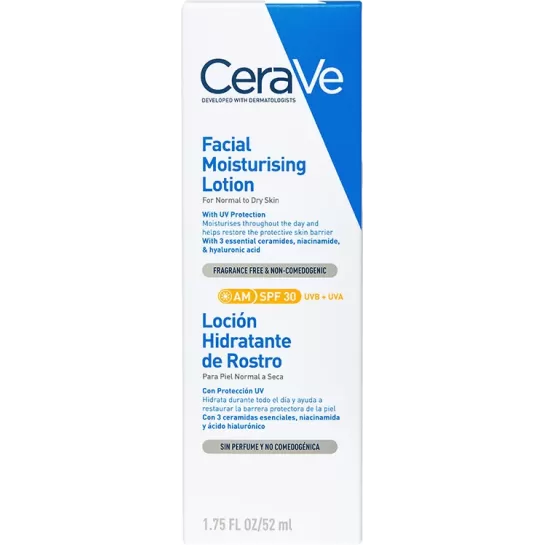 CeraVe Crema hidratanta spf30 pentru fata ten normal-uscat 52ml