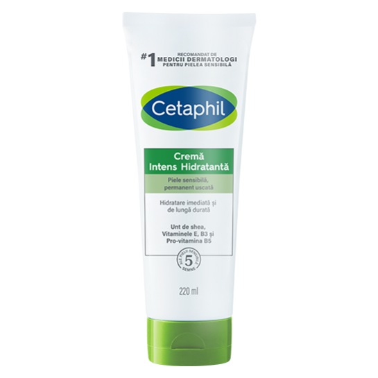 Cetaphil Cremă Intens Hidratantă 24H, 220ml