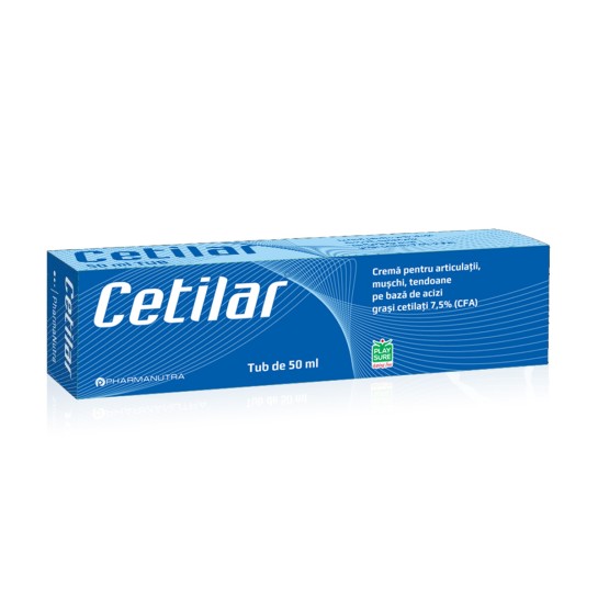 Cetilar, formulă inovatoare sub formă de cremă pentru muschi, tendoane si articulatii