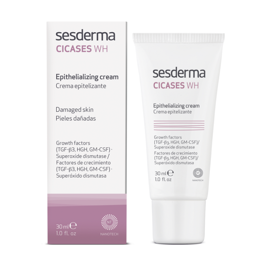 Cicases WH, cremă epitelizantă, 30 ml, Sesderma