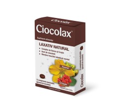 Ciocolax, 12 comprimate, Labormed, supliment alimentar cu efect laxativ stimulant