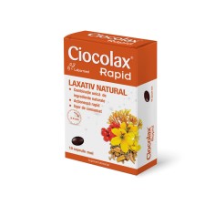 Ciocolax Rapid, 10 capsule moi, Labormed, supliment alimentar cu un rapid efect laxativ
