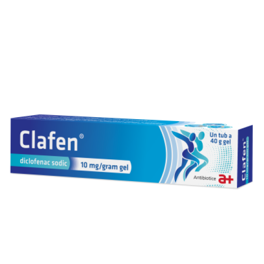 Clafen® 10 mg/gram, gel 40g, Antibiotice