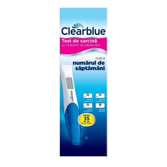 Clearblue Test de sarcina cu indicator saptamani 