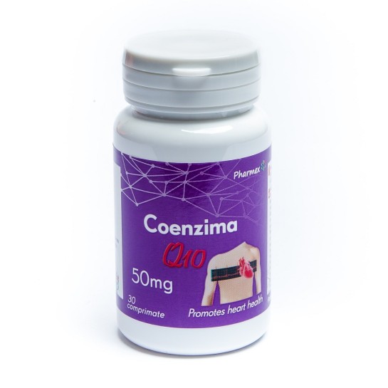 Coenzima Q10, 50mg, 30 comprimate, Pharmex