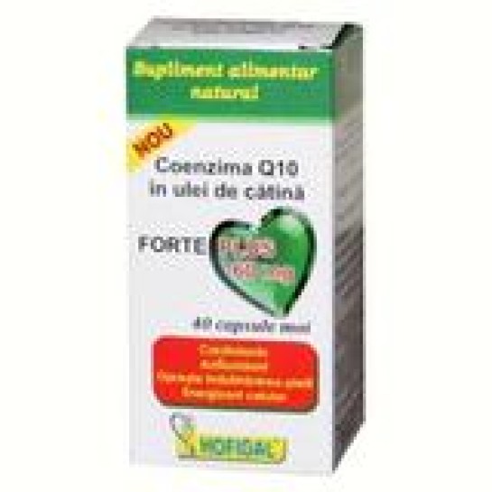Coenzima q10in ulei catina forte plus 60mg, Hofigal