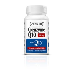 Coenzyme Q10 100mg Kaneka, 30 capsule, Zenyth