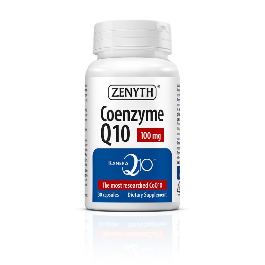 Coenzyme Q10 100mg Kaneka, 30 capsule, Zenyth