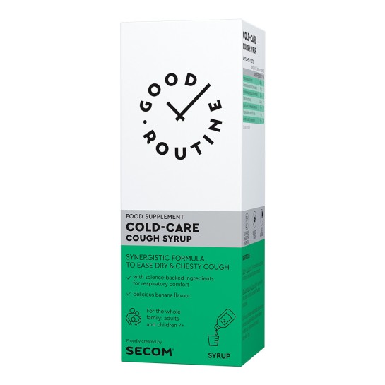Cold-Care Cough syrup, 150ml, Good Routine Secom