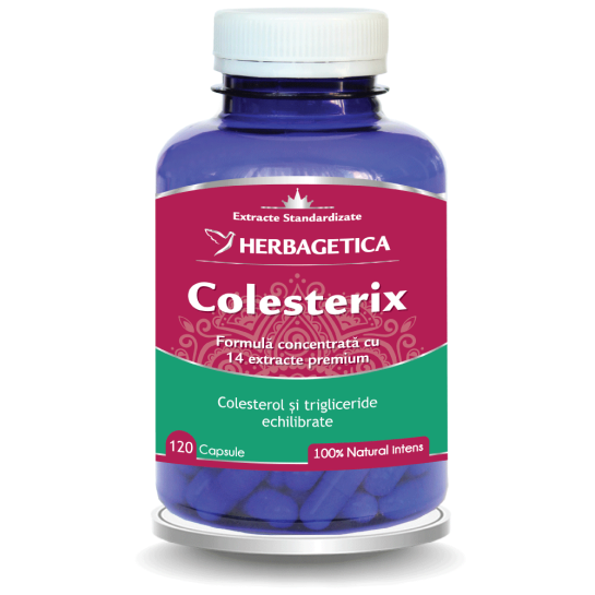 Colesterix 120 capsule, Herbagetica