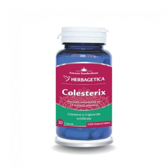 Colesterix 30 capsule, Herbagetica
