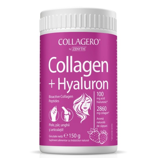 Collagen + Hyaluron, 150g pulbere, Zenyth