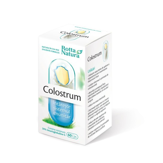 Colostrum, 60 capsule, Rotta Natura