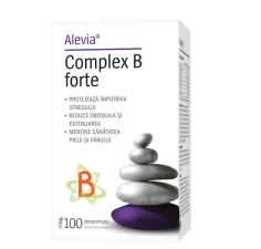 Complex B forte 100 comprimate, Alevia