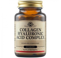 Collagen Acid Hialuronic Complex, 30 tablete, Solgar