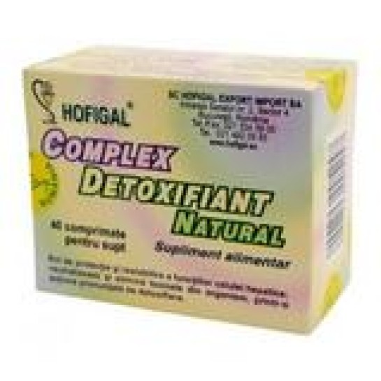 Complex detoxifiant natural, Hofigal