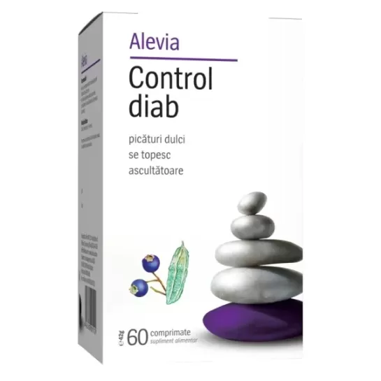 Control Diab,  60 comprimate, Alevia