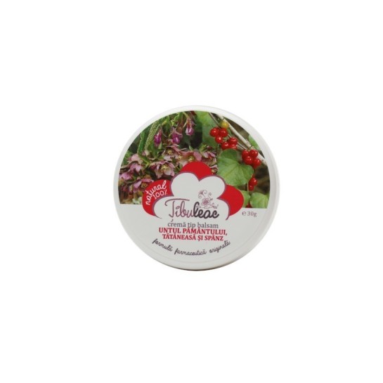 Cremă cu untul pămantului, tătăneasă si spanz, 30g, Tibuleac Plant