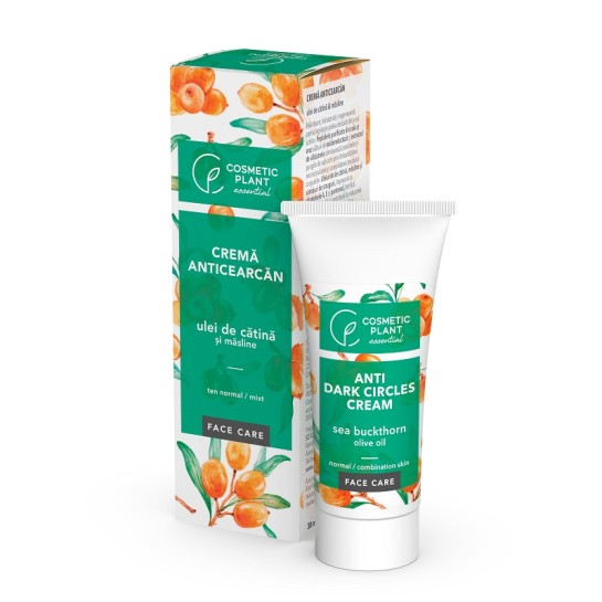 Cremă anticearcăn cu ulei de cătină şi măsline, 30 ml, Cosmetic Plant