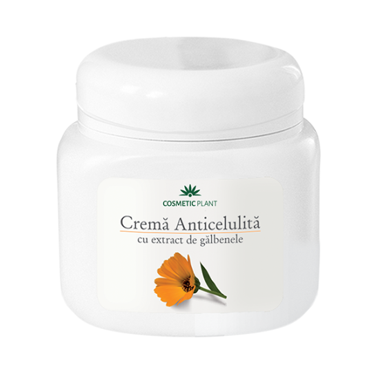 Cremă anticelulită cu extract de gălbenele, 500 ml, Cosmetic Plant