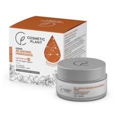 Crema antirid hidratanta cu acid hialuronic 4D & ulei de argan organic, 50ml, Cosmetic Plant