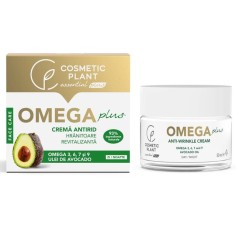 Crema antirid hranitoare si revitalizanta OMEGA Plus cu Omega 3, 6, 7, 9 & ulei de avocado, 50ml, Cosmetic Plant