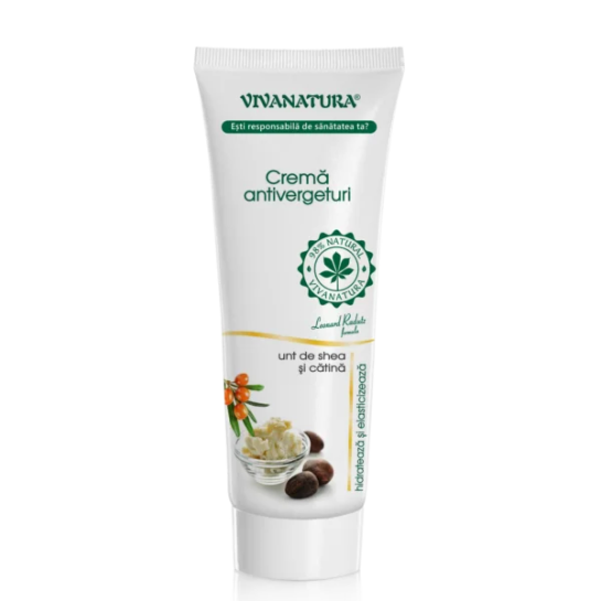 Cremă antivergeturi, 250 ml, VivaNatura