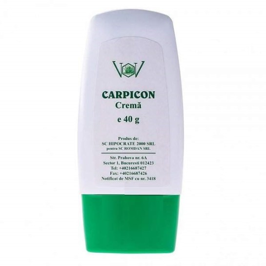 Crema cu extracte naturale pure si rasina de conifere Carpicon Plant 40ml, Elzin Plant