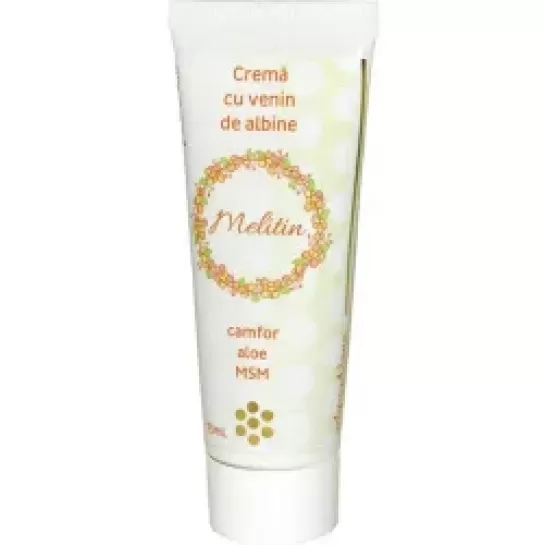 Crema Melitin cu venin de albine 75 ml, Aghoras Invent