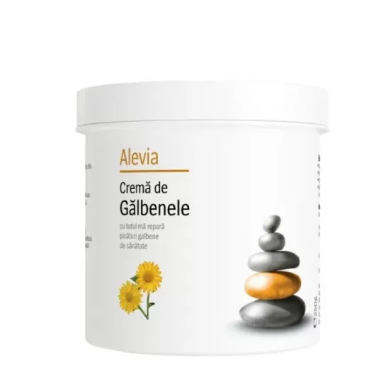 Cremă de gălbenele 250g, Alevia