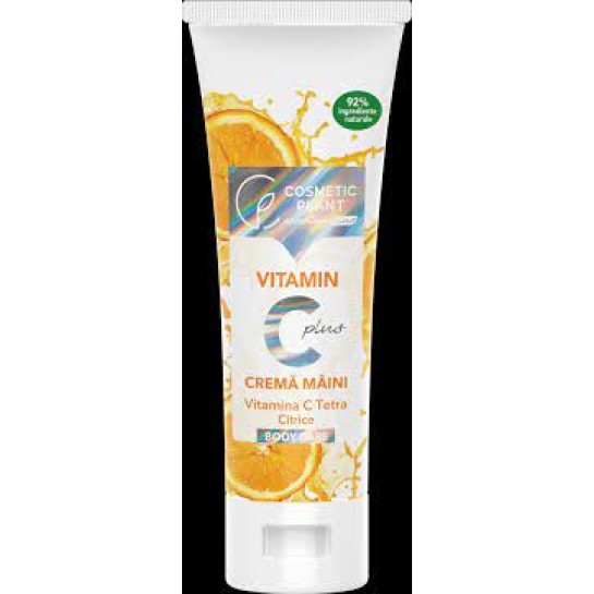 Cremă de maini Vitamin C Plus cu Vitamina C Tetra, 75ml, Cosmetic Plant