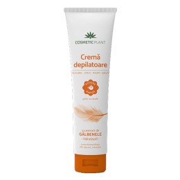 Crema depilatoare cu extract de galbenele, 150ml, Cosmetic Plant