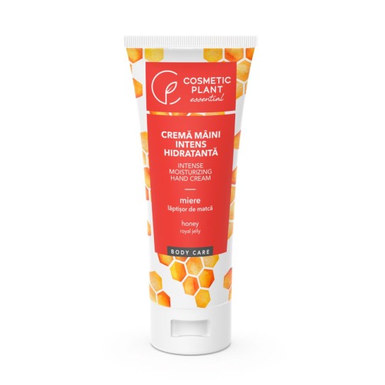 Cremă intens hidratantă pentru maini cu miere si lăptisor de matcă, 100ml, Cosmetic Plant