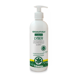 Crema LYBER activa cu untul pamantului si petrol, 500ml, VivaNatura