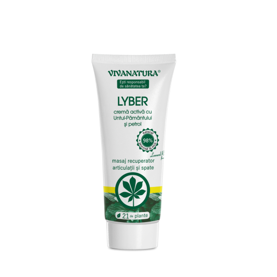 Cremă LYBER activă cu untul pămantului si petrol, 75ml, VivaNatura