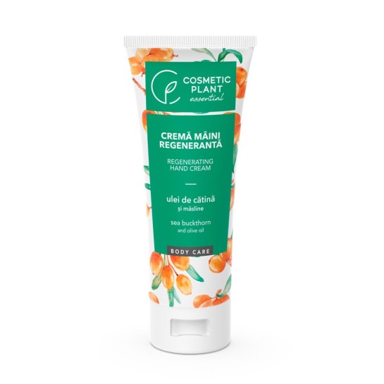 Cremă pentru maini regenerantă cu ulei de cătină şi măsline, 100ml, Cosmetic Plant