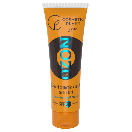 Cremă protectie solară pentru fată OZON SPF30 cu ulei de măsline ozonizat, 50ml, Cosmetic Plant