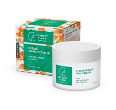 Crema vitaminizanta de zi cu ulei de catina si masline, 50ml, Cosmetic Plant