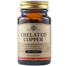 Cupru chelat 2,5 mg, 100 tablete, Solgar