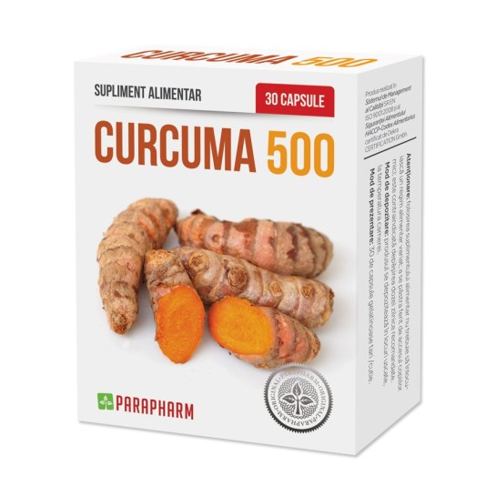 Curcuma 500, 30 capsule