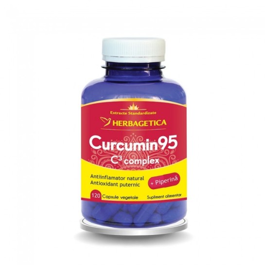 Curcumin95 C3 complex 120 capsule, Herbagetica