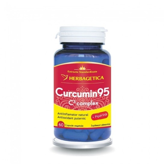 Curcumin95 C3 complex 60 capsule, Herbagetica