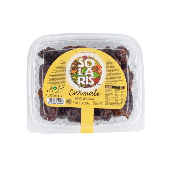 Curmale fără samburi 200g Solaris
