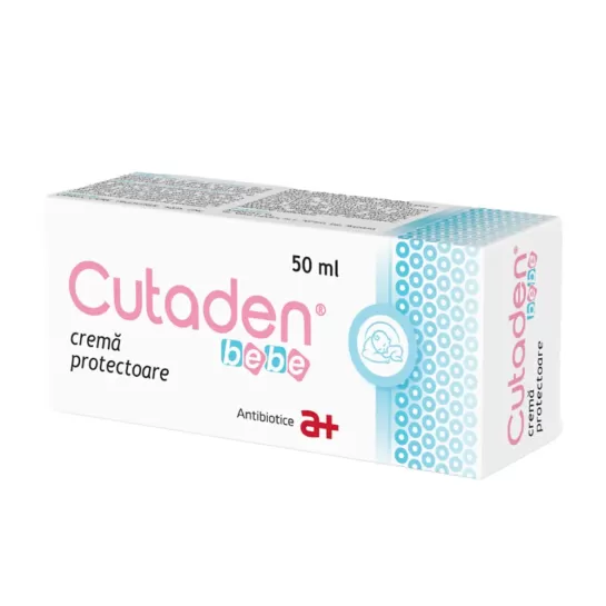 Cutaden Bebe, crema protectoare, 50g, Antibiotice