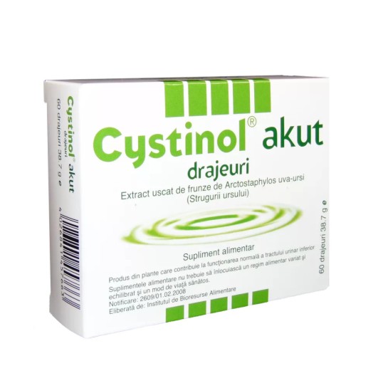 Cystinol Akut, 60 drajeuri, Schaper @ Brummer