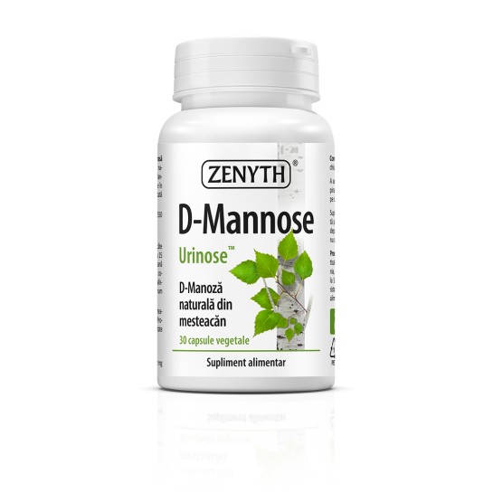 D-Mannose, 30 capsule vegetale, Zenyth 